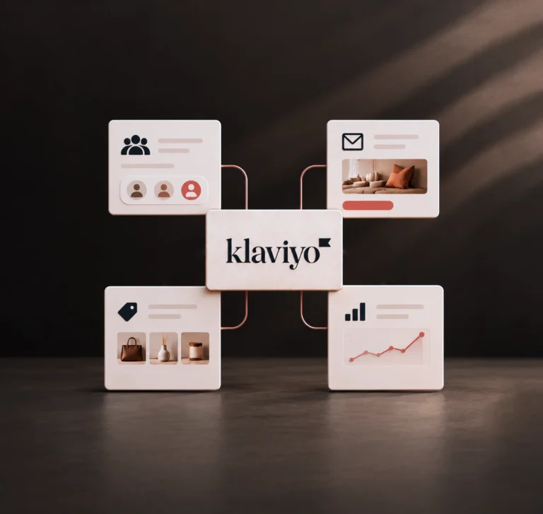Klaviyo i mitten av segment, e-post och rapporter
